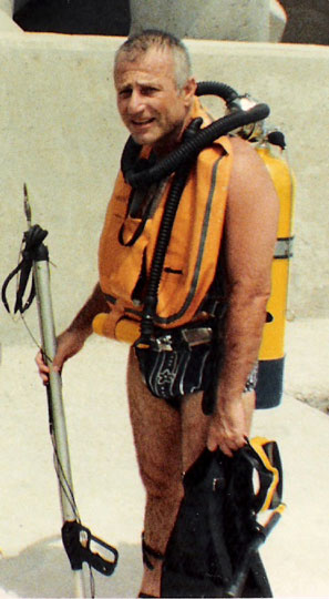 With my Diving Gear